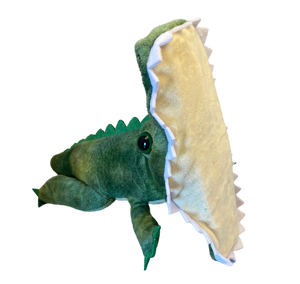 Slapband-Mouth Plush Alligator