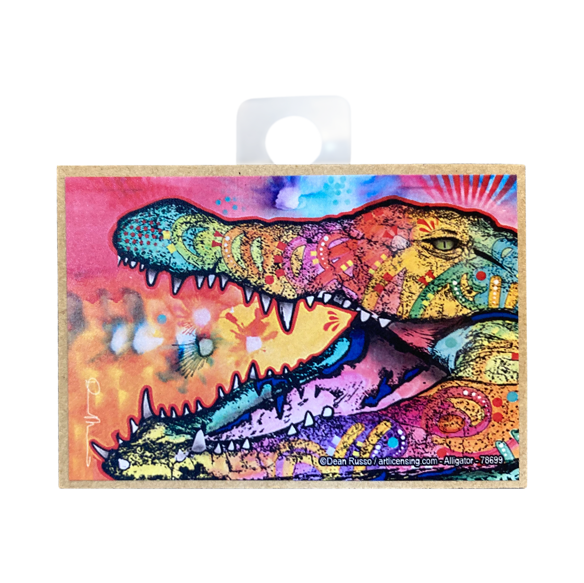 Artistic Alligator Magnet | Alligator King | Gator Gifts & Accessories