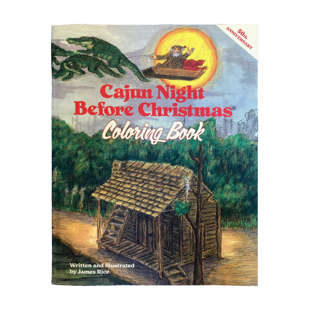 "Cajun Night Before Christmas" Coloring Book – Alligator King
