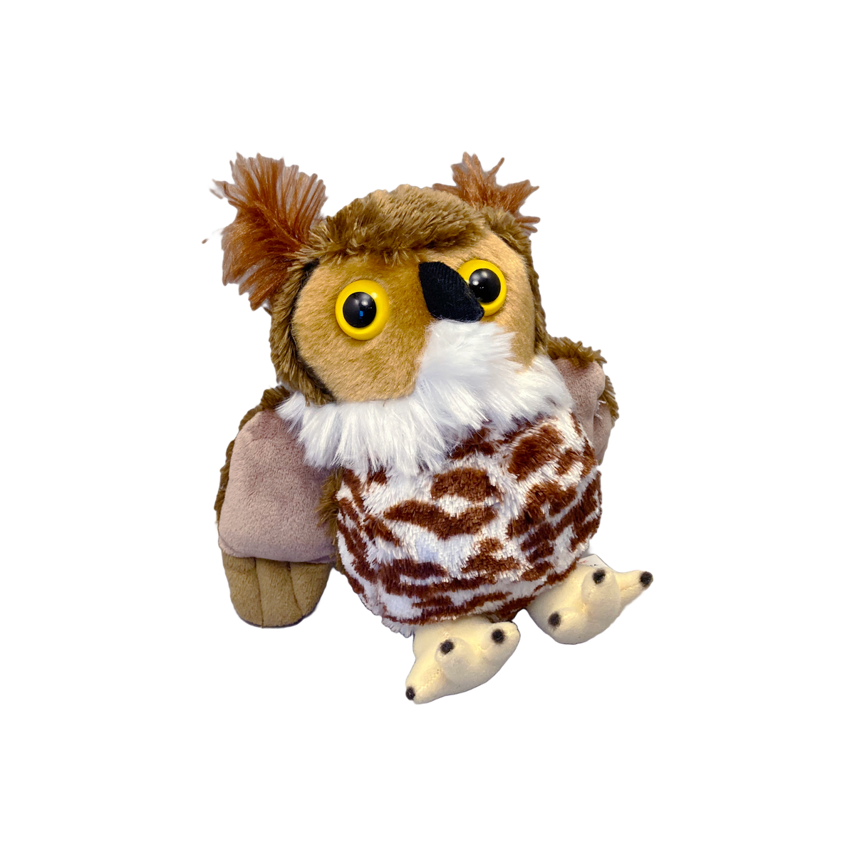 Hug-Ems Owl Plush | Alligator King | Plush Toys