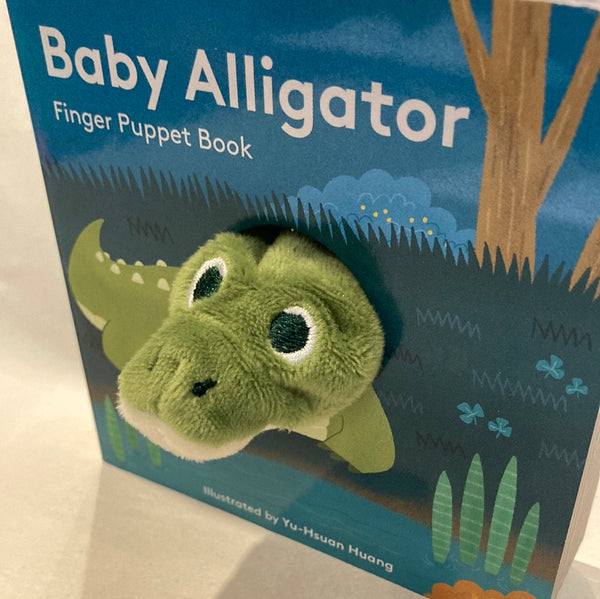 Baby Alligator Finger Puppet Board Book