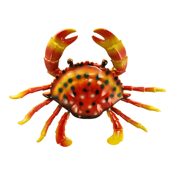 Shakin' Crab Magnet/Ornament | Alligator King | Unique Gifts