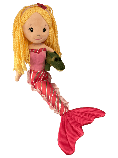plush mermaids w baby alligator