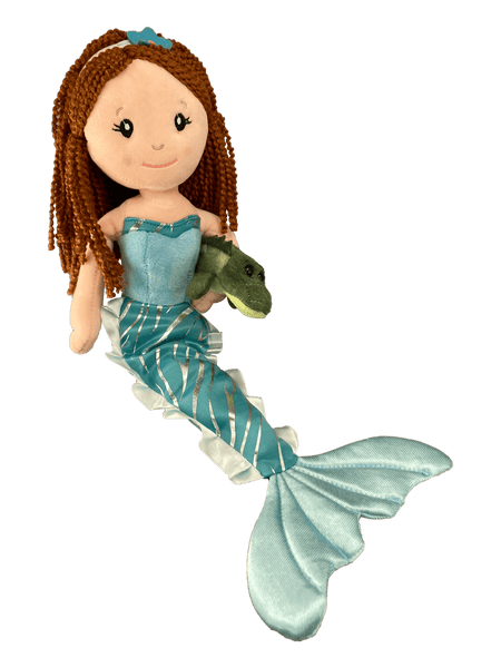 plush mermaids w baby alligator