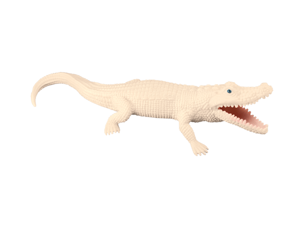 neon green squeaky gator