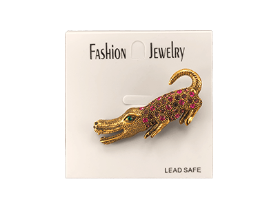 Cheerful Rhinestone Gator