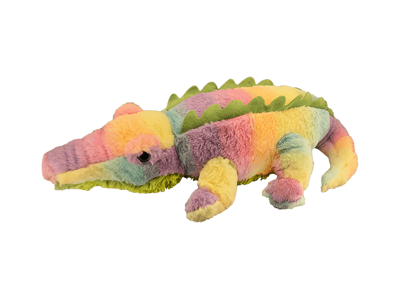 Super Soft Rainbow Plush Gator Alligator King Plush Toys Accessories more