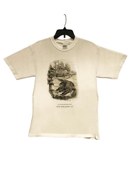 Color Changing Swamp Scene T-Shirt (Youth & Adult) Retro and Amazing!