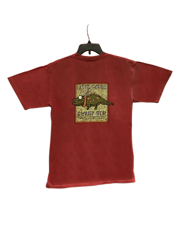Only a few of these shirts left! -Red and Green - Later Gator Swamp Gin T-Shirt (Adult)