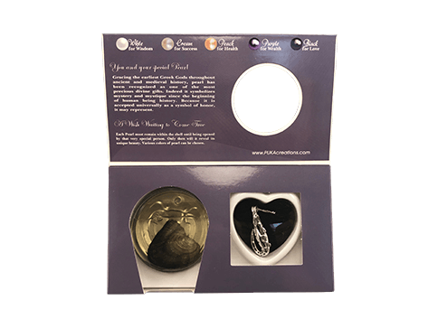 Love Pearl Necklace Kit w/ Real Pearl in Oyster