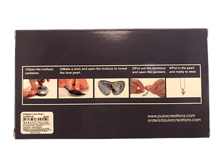 Love Pearl Necklace Kit w/ Real Pearl in Oyster