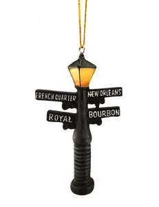 New Orleans Street Sign Ornament