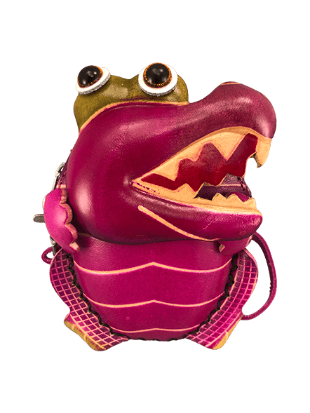 alligator leather coinpurse