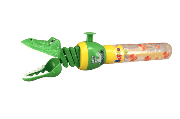 extendable alligator with bubbles