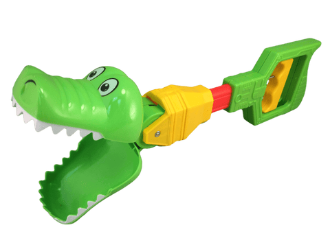 13" Alligator Grabber toy with squeeze grip and sturdy mouth and teeth