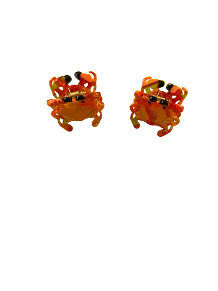 Red-Mini Crab Hair Clip