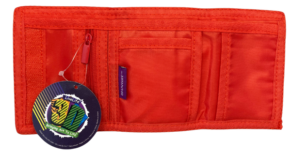 3D Gator Bog Velcro Wallet