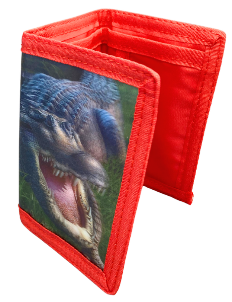 3D Gator Bog Velcro Wallet