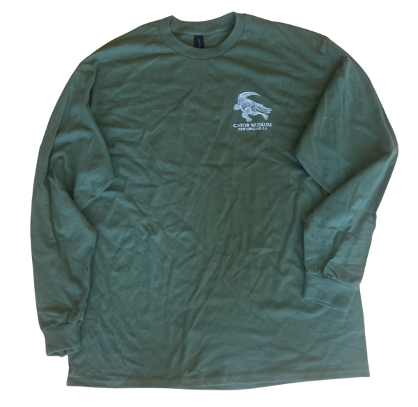 Alligator Museum Long Sleeve Tee Shirt