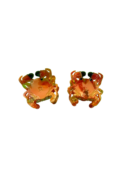 Red-Mini Crab Hair Clip