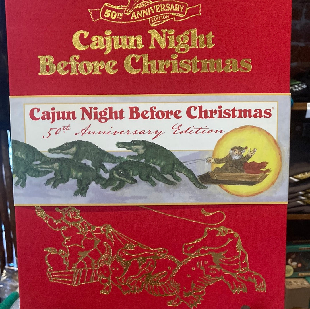 "Cajun Night Before Christmas" Book Alligator King Cajun Night Before Christmas