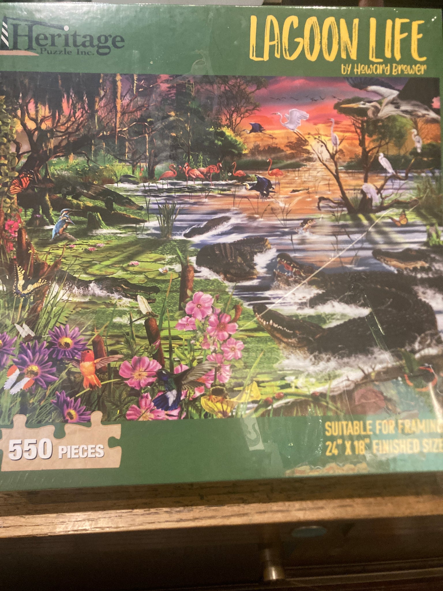 Lagoon Life 500 Piece Puzzle