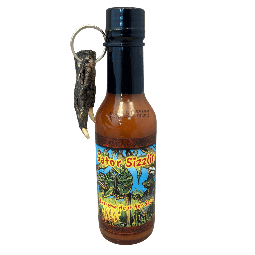 Gator Sizzlin' Extreme Heat Hot Sauce 5 oz. – Alligator King