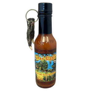 Gator Sizzlin' Extreme Heat Hot Sauce 5 oz.