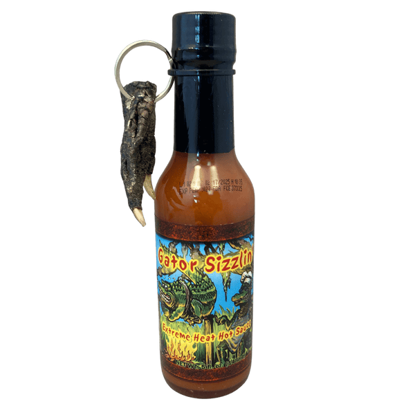 Gator Sizzlin' Extreme Heat Hot Sauce 5 oz.
