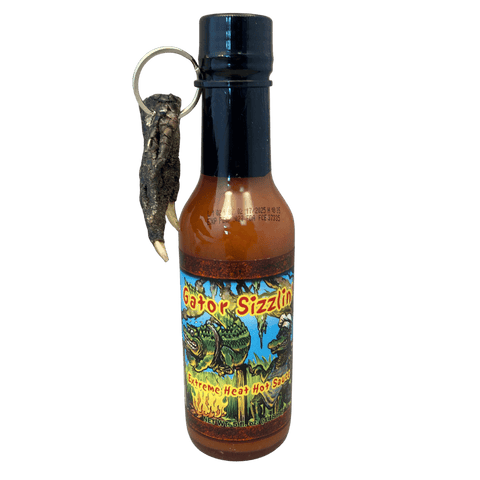 Gator Sizzlin' Extreme Heat Hot Sauce 5 oz.