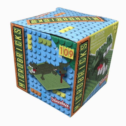Larger size 109 piece Microbrick Alligator