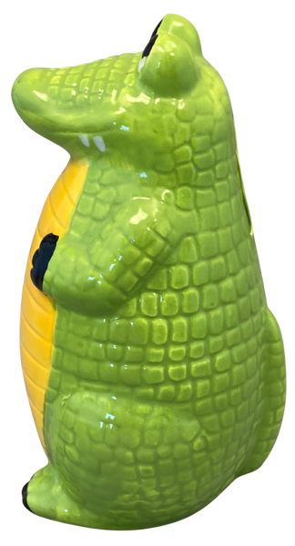 Adorable Ceramic Crocodile Money Bank