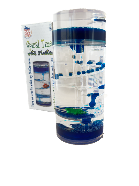 Spiral Timer Gator Float Toy