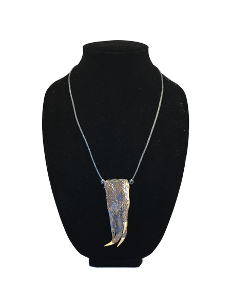 Alligator Foot Necklace