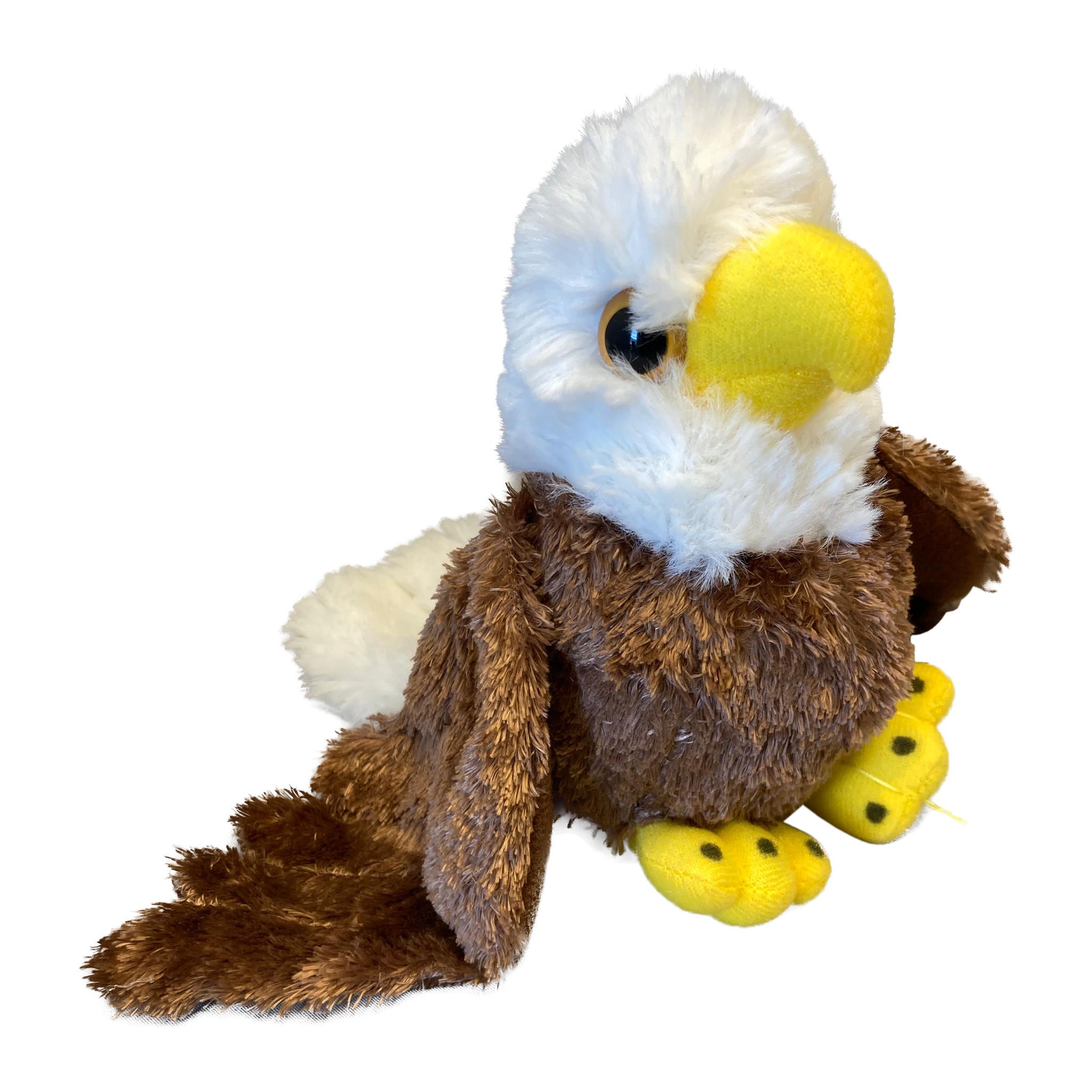 Soft and Fluffy Plush Bald Eagle