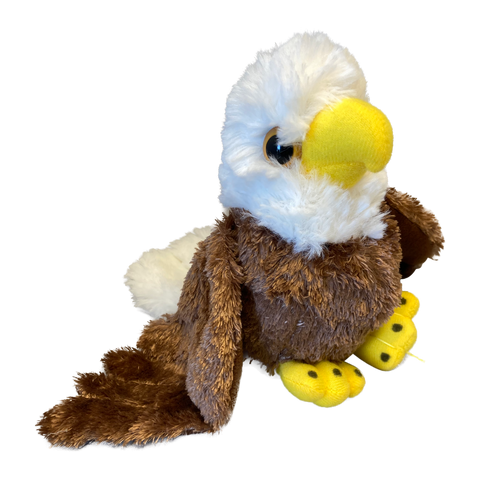 Hug-Em's soft and fluffy plush Bald Eagle