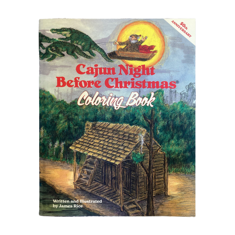 "Cajun Night Before Christmas" Coloring Book