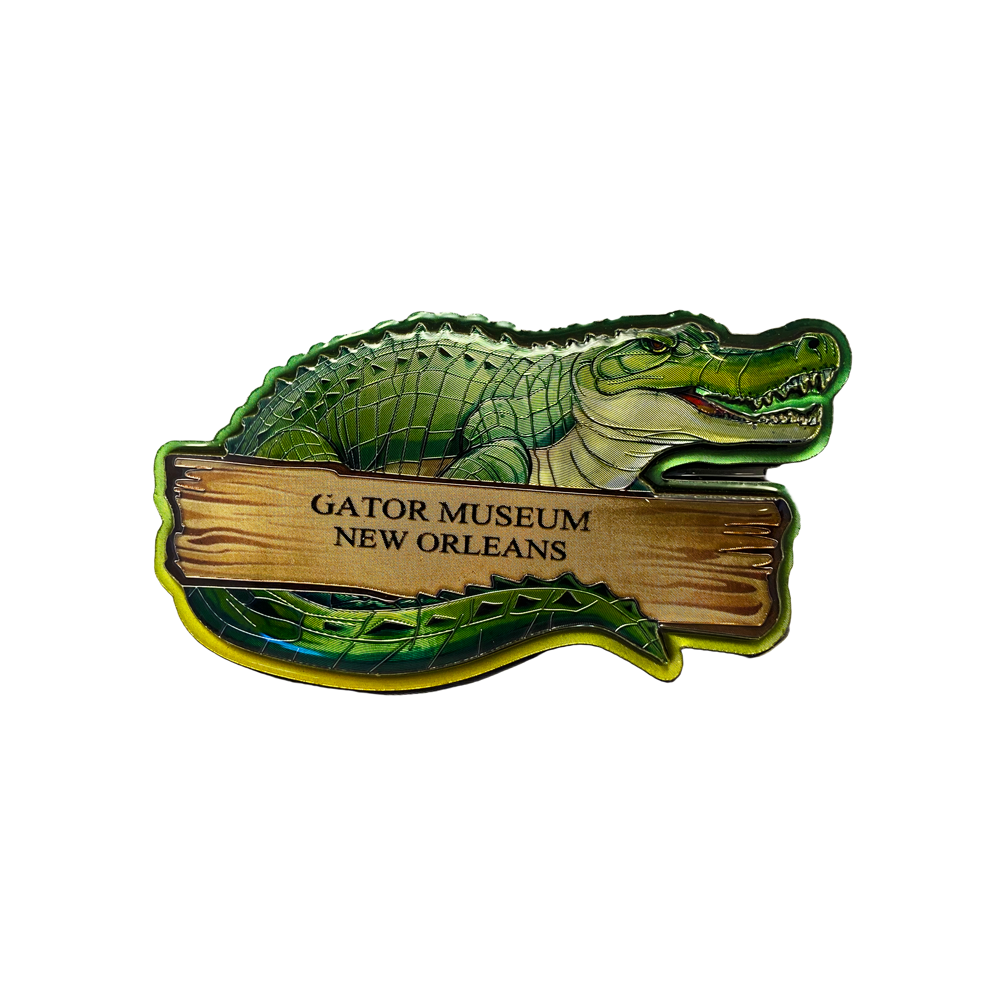 Foil Magnet Gator Museum