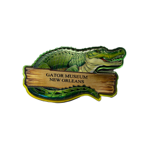 Foil Magnet Gator Museum