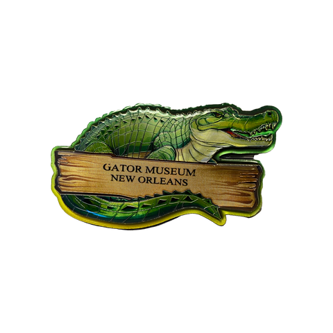 Foil Magnet Gator Museum