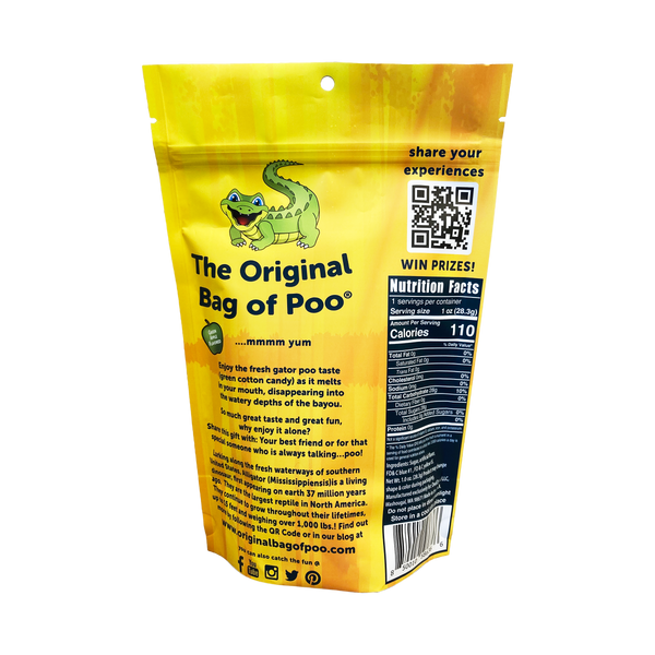 Original Bag of Poo - Cotton Candy - Alligator