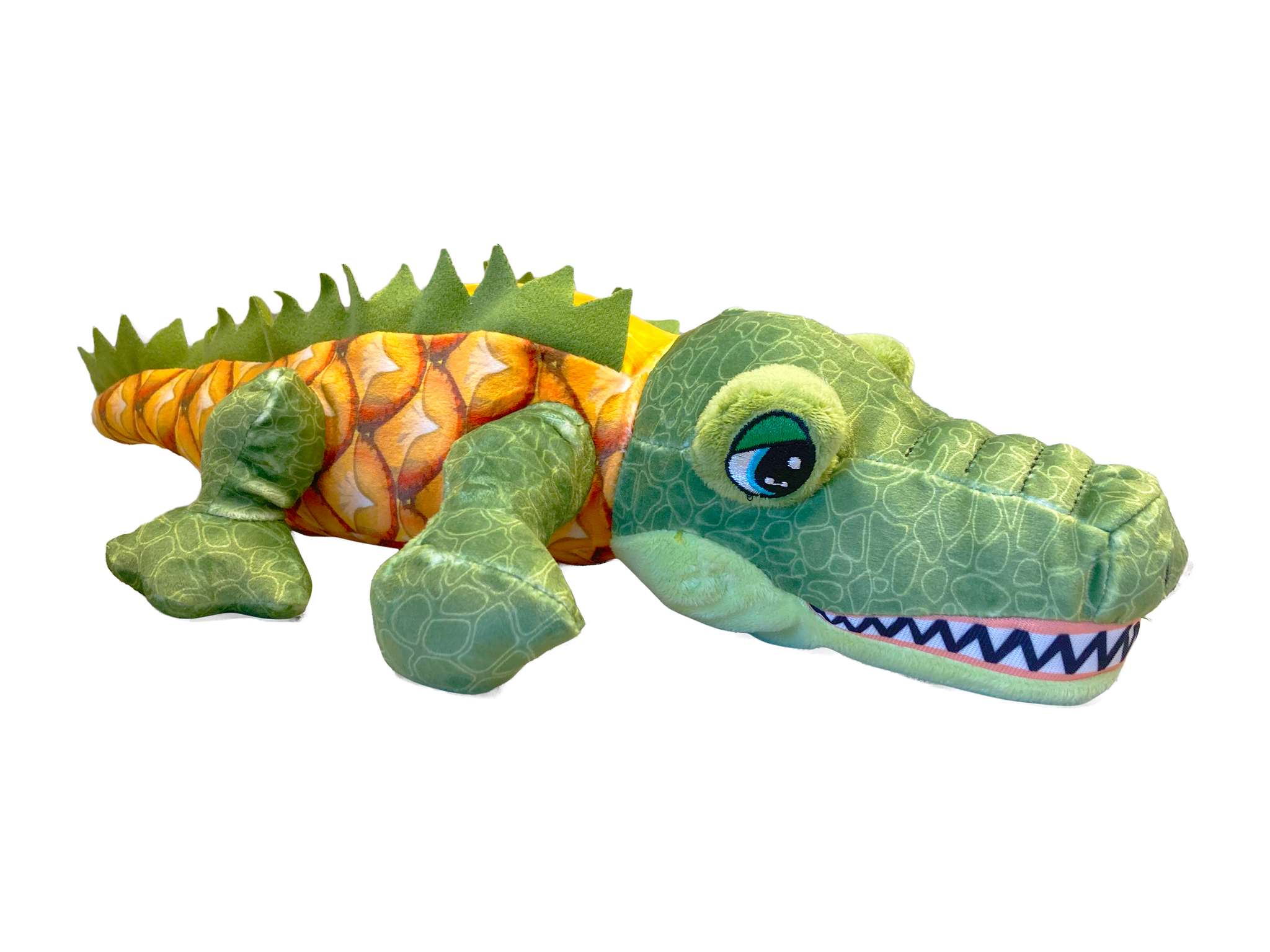 Fresh and Fragrant Pineapple Alligator Plush Alligator King