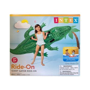 Giant Ride-On Alligator Float