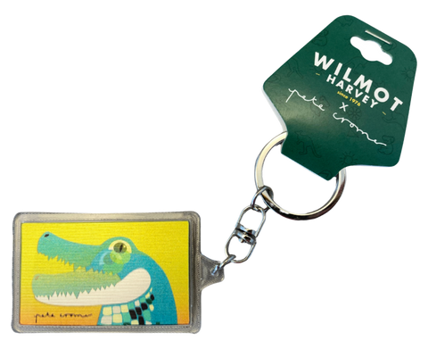 3D Lenticular Silly Gator Keyring