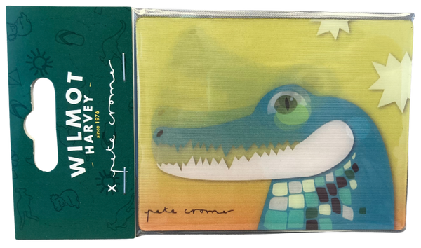 3D Lenticular Cartoon Gator Magnet