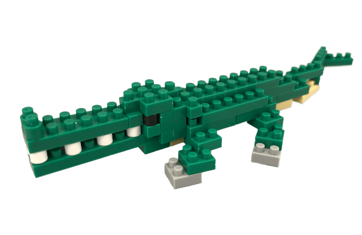 Mini Blocks | Alligator King | Novelty Gifts & Toys