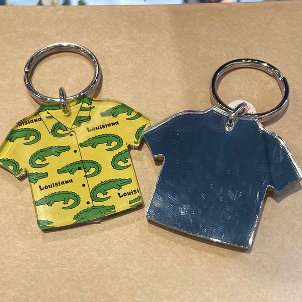 Gator T Shirt Keychain