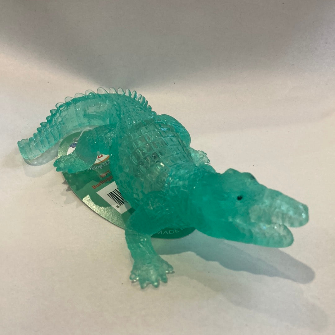 Multicolor Flashing Squishy Gel Alligator