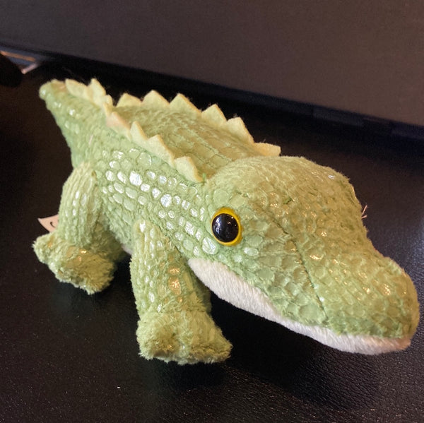 Pocket-sized Gator with Cool Scaly-Textured Skin