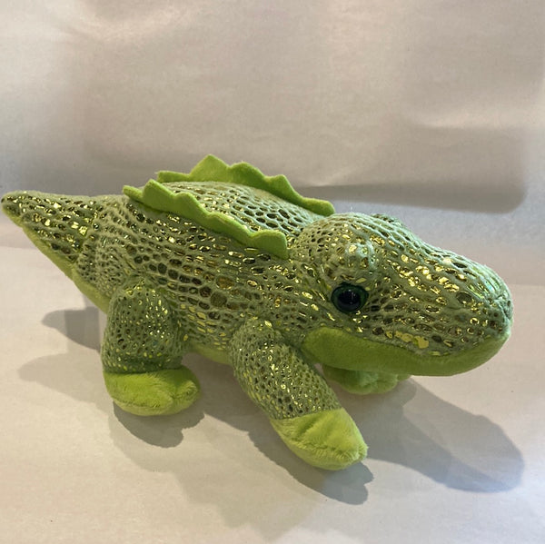 Hug-Em Alligator Plush with great shiny scaly plushy hide!